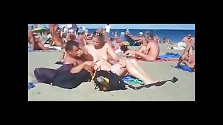 Public Beach Orgy