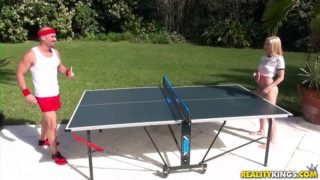 PAWG teen gets boned on a ping pong table