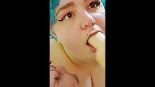 Blue Lip Cock Sucker