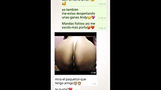 putita en tanga caliente