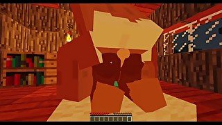 Anal with my FURRY friend Bia  Minecraft - Jenny Sex Mod Gameplay