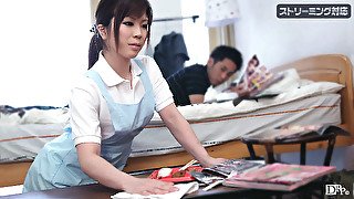 Nana Oshikiri How Much Would a Maid Do? - Caribbeancom