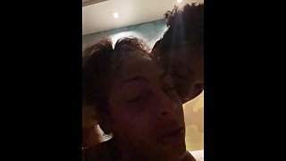 🍆💦 SHE SQUIRTS ON MY DICK😳‼️ LightSkinned Ebony Takes BBC 🍑🍆 (SLOWMOTION)