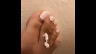 Toes and CUM pt2