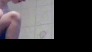 Spycam mature shower hairy pussy