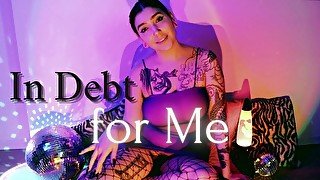 In debt for me