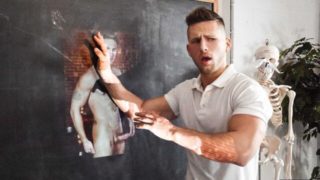 Clumsy teacher Roman Todd fucks Titus after class