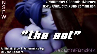 【R18 Overwatch Audio RP】The Bet  Widowmaker X Doomfist (Listener)【F4M】【COMMISSIONED AUDIO】