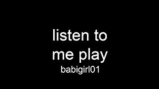 listen to me play with dildo