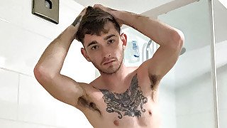 Wanking In The Bathroom - Jacob Daniels