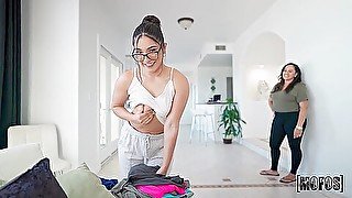 Hope She Doesnt Catch Us! - Madison Wilde