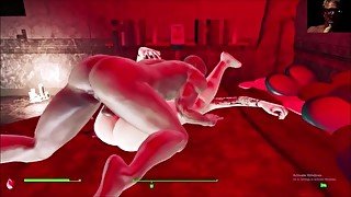 Tatooed Babe Anal Fucked Hard and Fast by Overboss: Fallout 4 AAF Mod Nuka Ride 3D Sex Animation