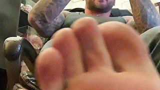 Foot Master Domination and JOI and Cigar!