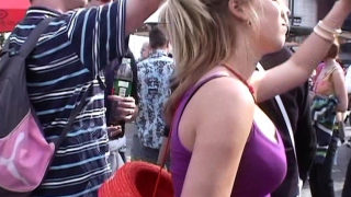 Naughty milf public nudity and outdoor amateur