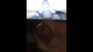 My dick’s so Happy watching Cute Kissey’s video , he shoots out some Cum