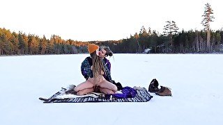 Sex on a frozen lake