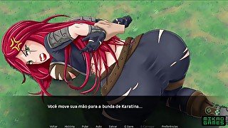 League of ladies ep 1 Conhecendo a Katarina, peguei na Bunda Grande Dela