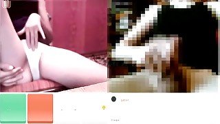 Videochat Omegle sexy teen 18+ play with pussy #3