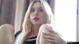 Chanel Shortcake is a fuckable blonde darling who has a thing for married men and their cocks