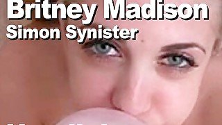 Britney Madison & Simon Synister handjob bubblegun facial