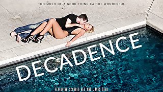 Scarlet Red & James Deen in Decadence Video