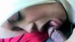 malay girl sucking dick in car