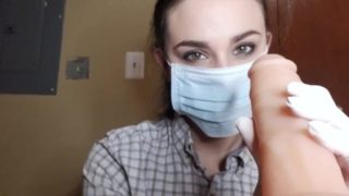 Clinic Intern: Gloved Handjob Preview