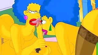 Homer screws Patty and Selma