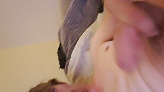 First time shy boy toys asshole with viberator while rubbing his cock