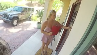 Kylie Page is a gorgeous babysitter in need of a cock ride