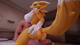 Renamon ride you hard