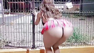 Amateur homemade porn video recorded on the street