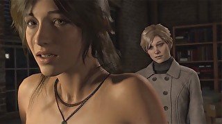 Rise Of The Tomb Raider Nude Mod installed Game Play [Part 01] Adult game Play