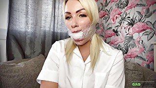 Penny Lee - Nurse self gag