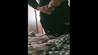 Step mom saved from cop, and pays back by dropping to her pussy and fuck