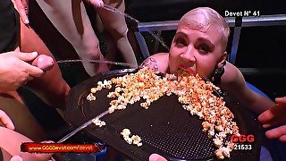 Amy Pink - Cum Piss and Pop Corn - GGGDevot