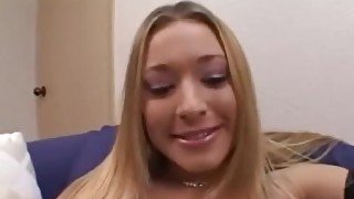 Kayla Marie gags cock