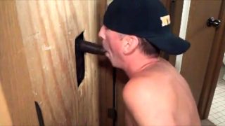 Sucking Black Cock At The Glory Hole