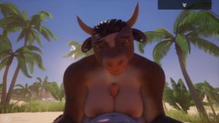 WILD LIFE TALI POV / FURRY COW FUCK HD