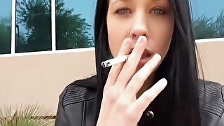 Fabulous homemade Smoking, Fetish sex scene