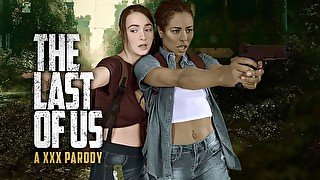 THE LAST OF US Ellie and Riley FFM Threesome in VR XXX Parody