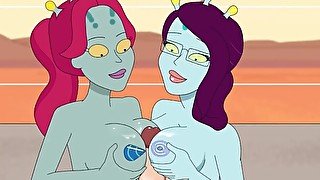 Rick And Morty - A Way Back Home - Sex Scene Only - Part 45 Unity Double Boobjob! By LoveSkySanX