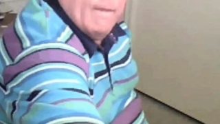 grandpa cum on cam