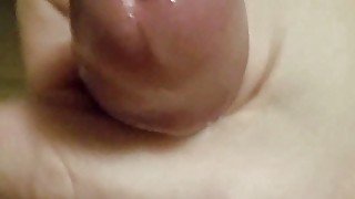 Close up cumshot