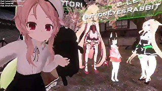 【SIXKEY】VRChat 韓國女生沒事就嬌喘! #15 【日語中字】韓国の女の子 やらしい声!