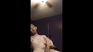 Horny stranger jerks off BWC part2