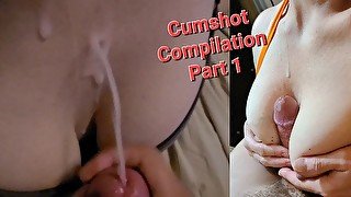 Cumshot Compilation Part 1 - PovCloseUps Cumshots On Tits Ass - Milf Porn Pov Huge Cum Cumpilation