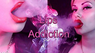 Deepening your lips addiction and reprogramming you into the powerless Gooner!