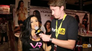 PornhubTV Alby Rydes Interview at eXXXotica 2014 Atlantic City