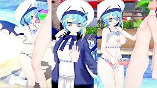 【エロゲーコイカツ！】遊戯王 Live☆Tw○nリィラ3DCG巨乳アニメ動画[Hentai Game Koikatsu!sunshine YuGiOh! Live☆Tw○n Lil-la]